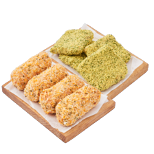 Caribische schijf of boeren gehaktrol